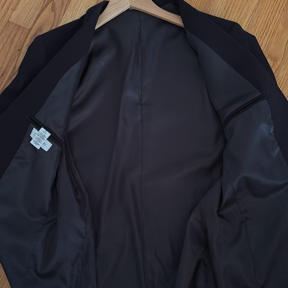 Calvin Klein Black Sport Coat Blazer Boys size 20 - Picture 6 of 7